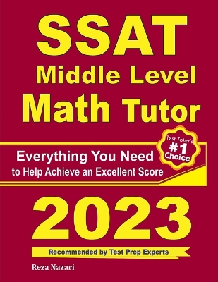 Book cover for SSAT Middle Level Math Tutor