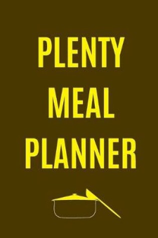 Cover of Plenty Meal Planner