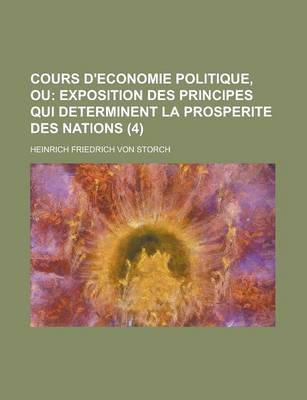 Book cover for Cours D'Economie Politique, Ou (4)