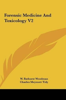 Cover of Forensic Medicine and Toxicology V2