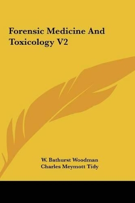 Book cover for Forensic Medicine and Toxicology V2