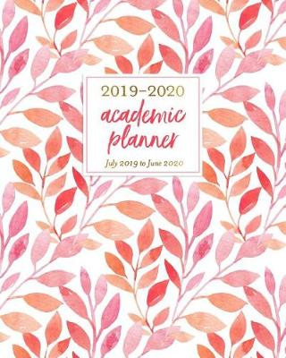 Book cover for 2019-2020 Academic Planner July 2019 to June 2020