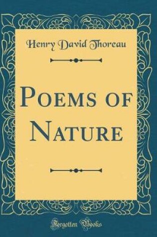 Cover of Poems of Nature (Classic Reprint)