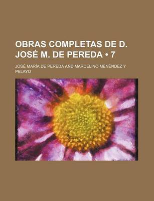 Book cover for Obras Completas de D. Jose M. de Pereda (7)