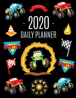 Book cover for Cool Monster Truck Planner 2020