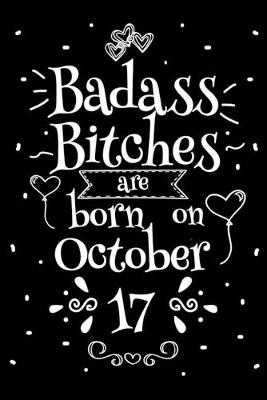 Book cover for Badass Bitches Are Born On October 17