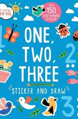 Cover of One, Two, Three Sticker and Draw