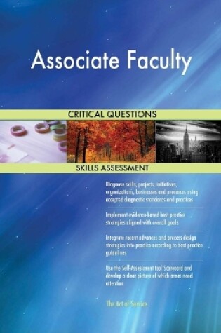 Cover of Associate Faculty Critical Questions Skills Assessment