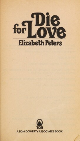 Book cover for Die for Love