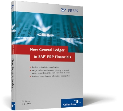 Book cover for New General Ledger in SAP ERP Financials
