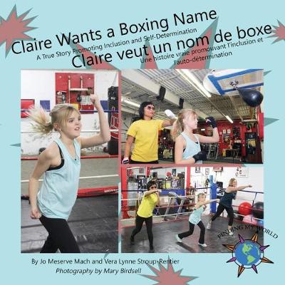 Book cover for Claire Wants a Boxing Name/Claire veut un nom de boxe