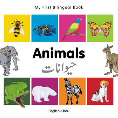 Book cover for My First Bilingual Book -  Animals (English-Urdu)