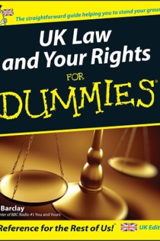 Cover of UK Law and Your Rights For Dummies