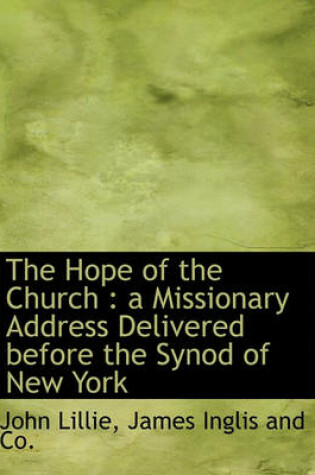 Cover of The Hope of the Church