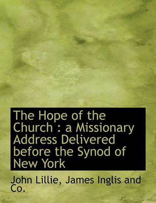 Book cover for The Hope of the Church