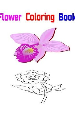 Cover of Flower Coloring Book