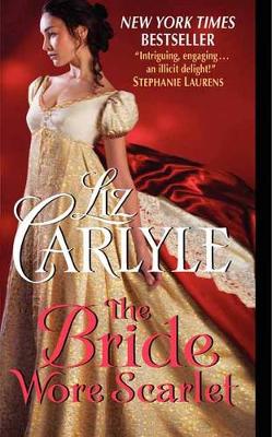 Book cover for The Bride Wore Scarlet