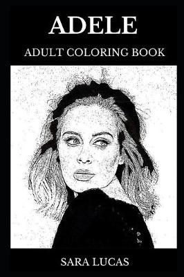 Cover of Adele Adult Coloring Book