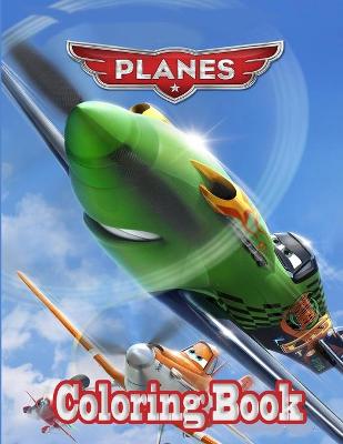 Book cover for Planes Coloring Book