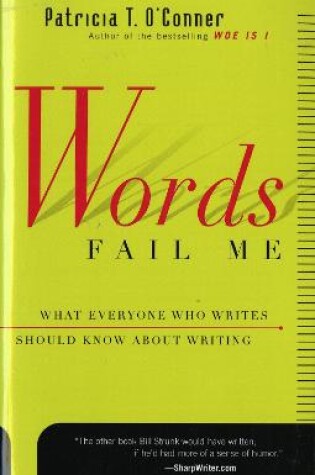 Cover of Words Fail Me