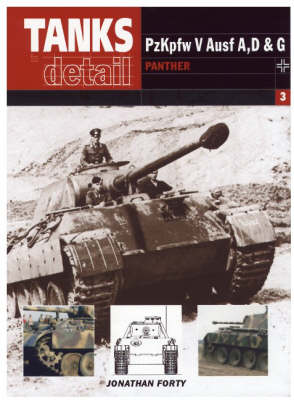 Book cover for PzKpfw V Ausf A, D & G Panther