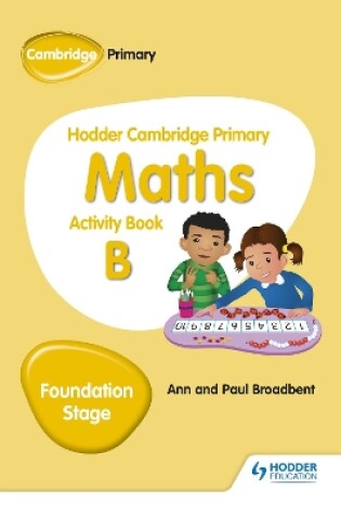 Cover of Hodder Cambridge Primary Maths Activity Book B Foundation Stage