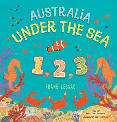 Book cover for Australia Under the Sea 1 2 3