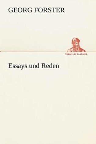 Cover of Essays Und Reden