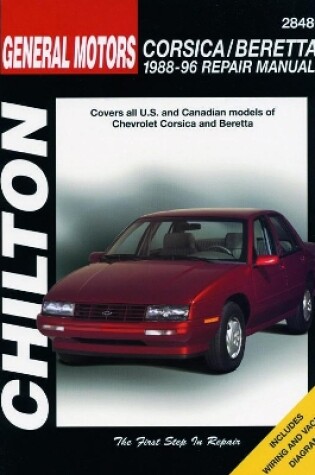 Cover of Chevrolet Corsica/Beretta (88 - 96) (Chilton)