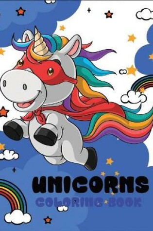 Cover of Unicorns coloring book