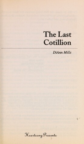 Cover of The Last Cotillion