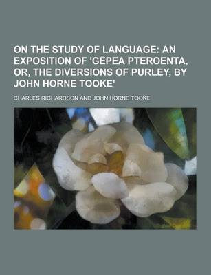 Book cover for On the Study of Language