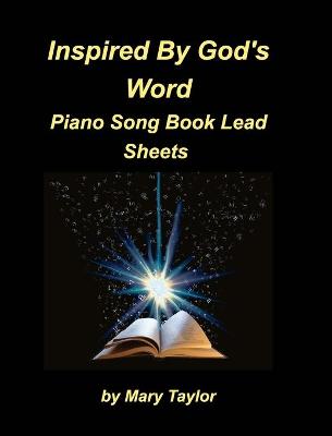 Book cover for Inspired By God's Word Piano Song Book Lead Sheets