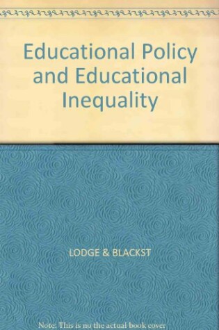 Cover of Educational Policy and Educational Inequality