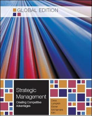 Book cover for STRATEGIC MANAGEMENT: CREATIN COMPETITIVE ADVANTAGE, GE