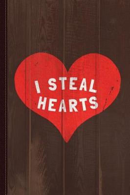 Book cover for I Steal Hearts Valentines Day Journal Notebook