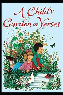 Book cover for A Child's Garden of Verses Robert Louis Stevenson illustrated edition