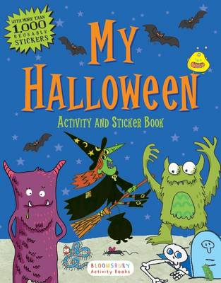 Book cover for My Halloween Activity and Sticker Book