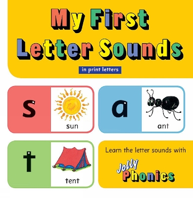 Book cover for My First Letter Sounds