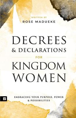 Book cover for Decrees & Declarations for Kingdom Women