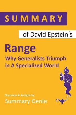 Cover of Summary of David Epstein's Range