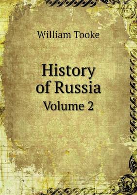 Book cover for History of Russia Volume 2