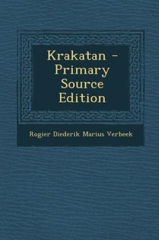 Cover of Krakatan - Primary Source Edition