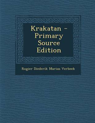 Book cover for Krakatan - Primary Source Edition