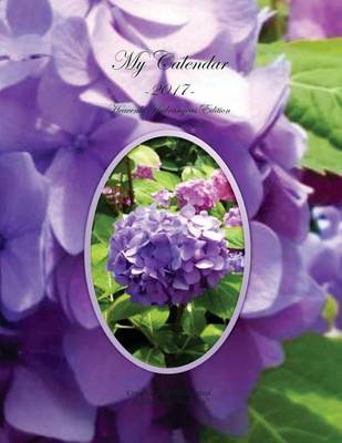 Book cover for My Calendar - 2017 - Heavenly Hydrangeas Edition