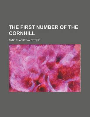 Book cover for The First Number of the Cornhill