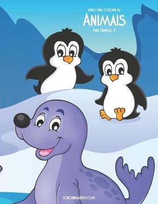 Cover of Livro para Colorir de Animais para Crianças 3