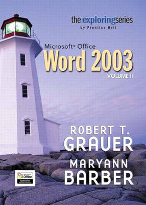 Book cover for Exploring Microsoft Word 2003 Volume 2