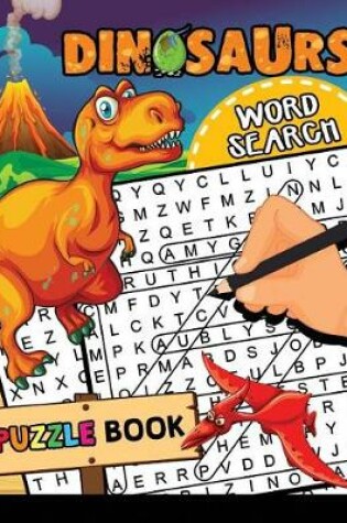 Cover of Dinosaur Word Search Puzzle Book