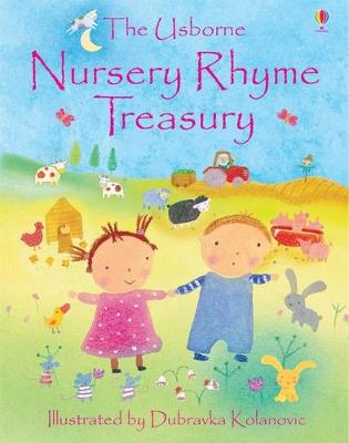 Book cover for Nursery Rhyme Treasury